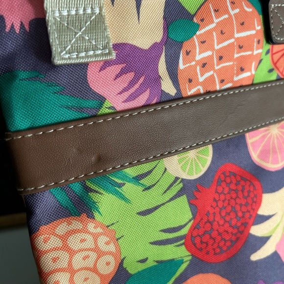 Lily Bloom Colorful Fruit Crossbody Bag 8"x9.5" - Picture 13 of 16